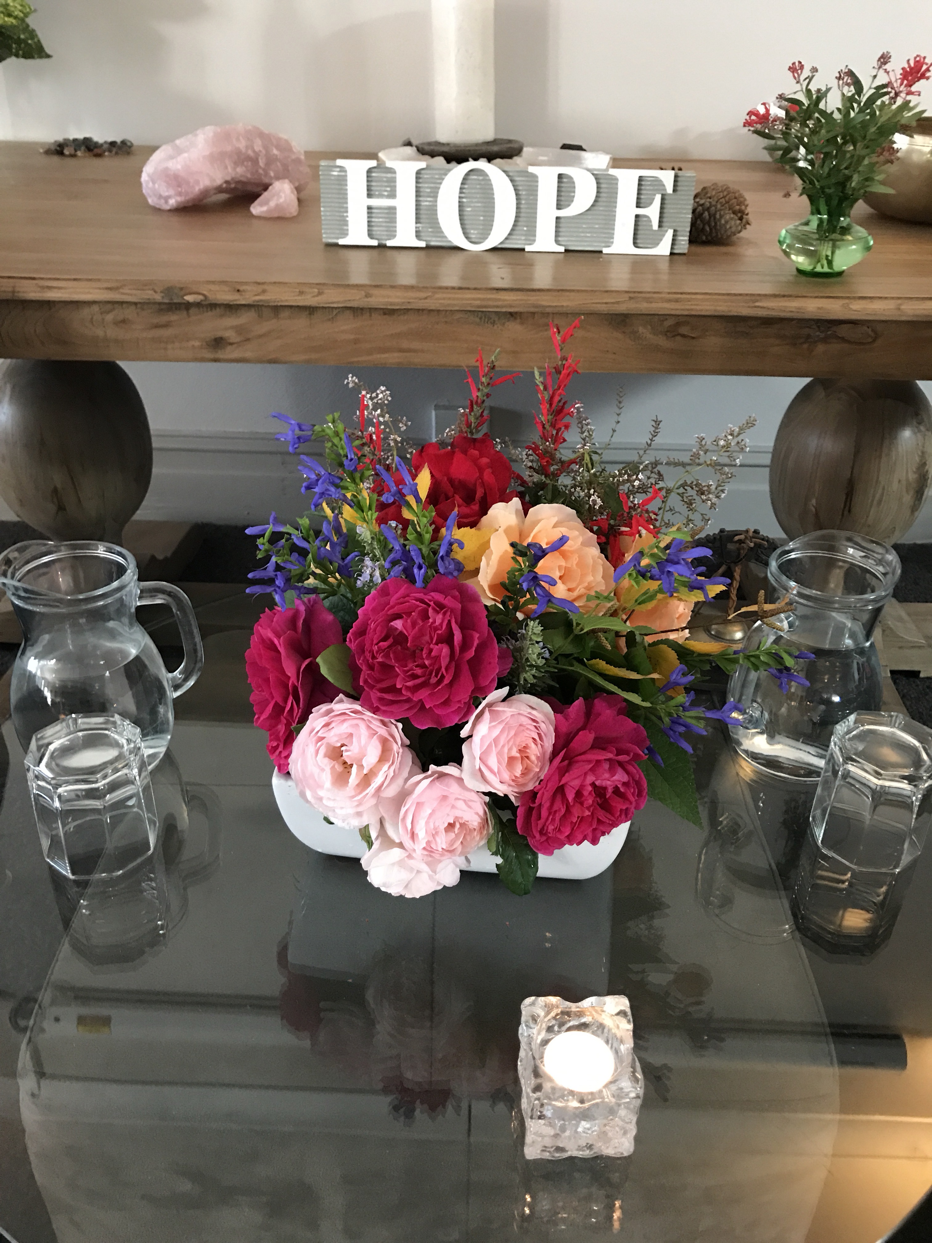A Beautiful Arrangement made by one of the Participants 